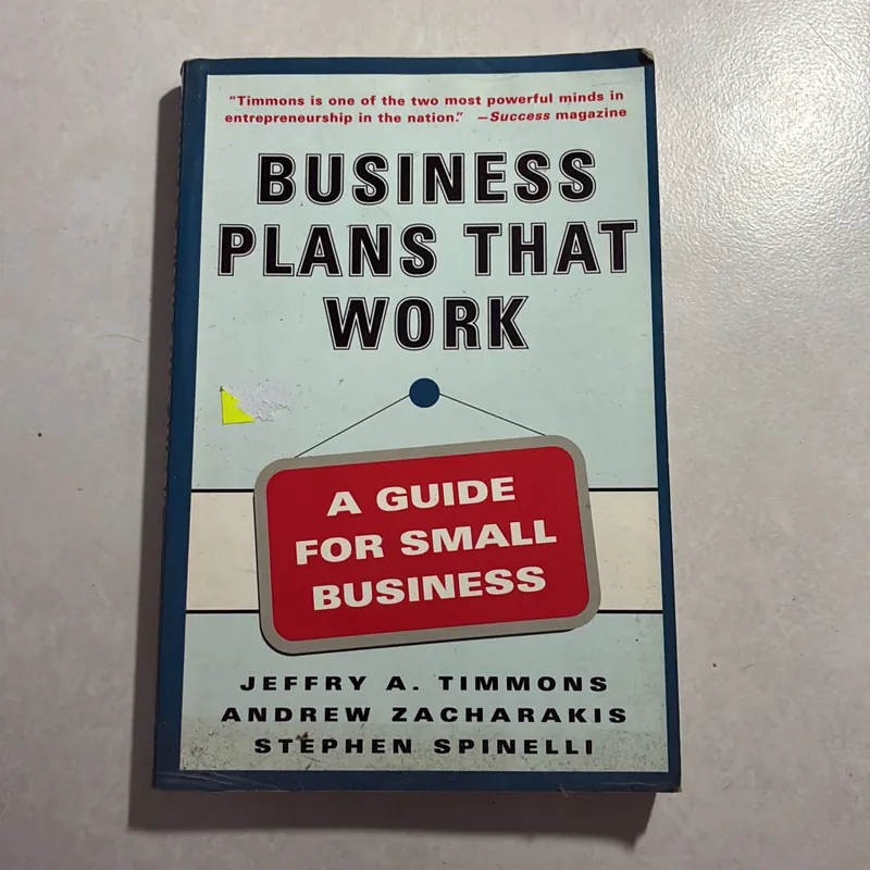Business plans that work (Ngoại văn) 728534