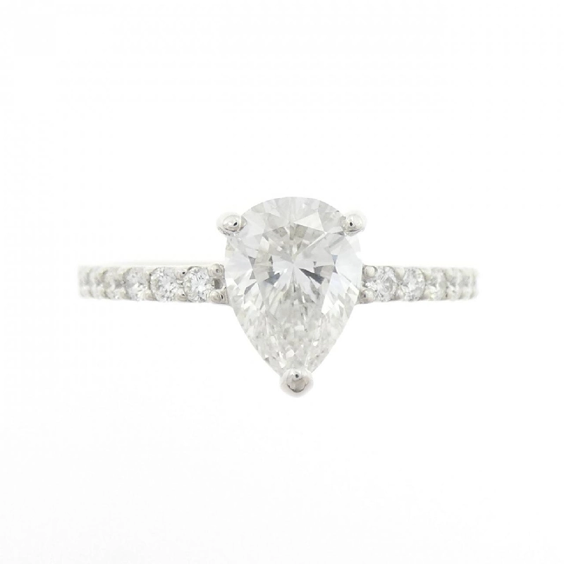 Nhẫn kim cương PT900 1.021CT G SI2 hình giọt nước - Hàng hiệu Authentic 872895
