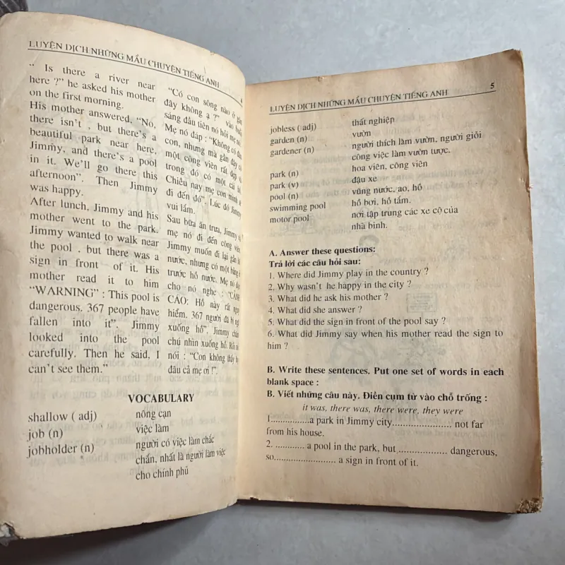 Luyện dịch những mẫu chuyện tiếng Anh phần sơ cấp - 1997s 783597