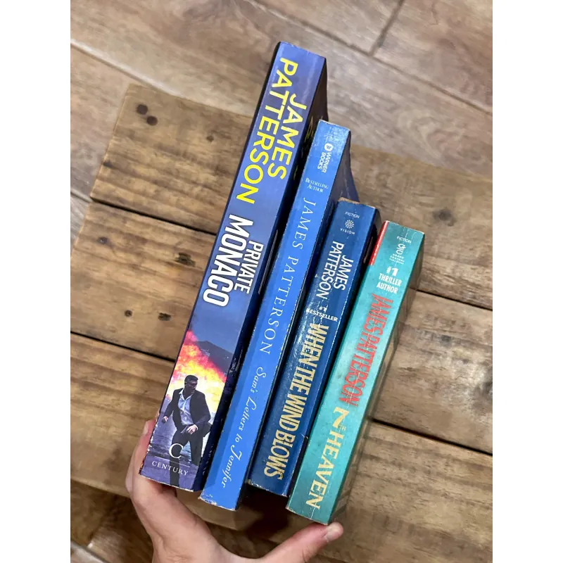 Combo James Patterson: When the Wind Blows/7th Heaven/Private Monaco/Sam’s Letters 736281