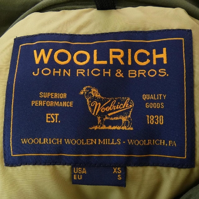 Áo khoác lông vũ WOOL RICH WOOLENMILL - Hàng hiệu Authentic 893765