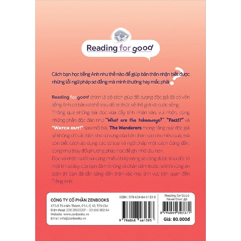 Reading For Good - Never Give Up - The Wanderers 137145