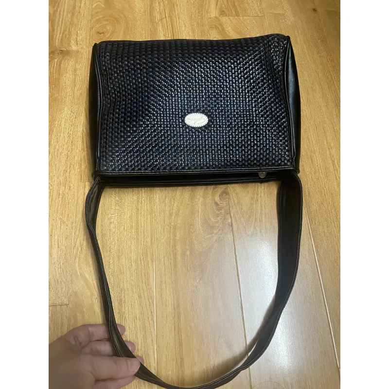 Túi nữ 26*19*7 da thật đan 2hand 992595