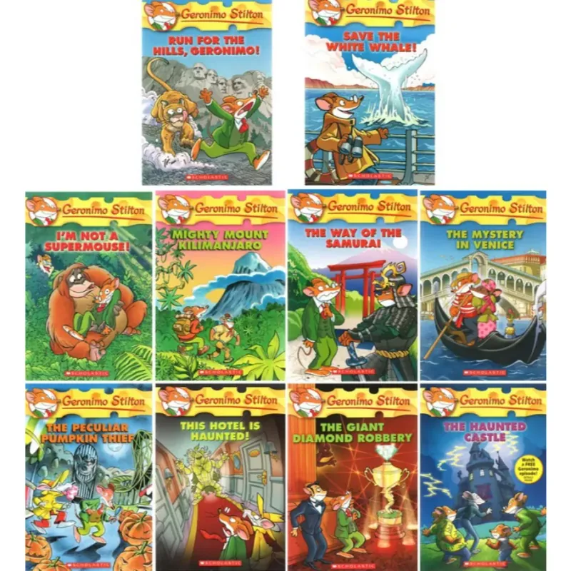 Sách- Geronimo Stilton tập 41~50 full màu 756591