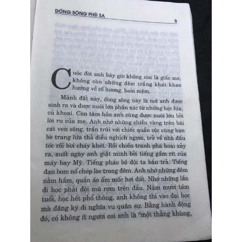 Dòng sông phù sa 2002 mới 70% ố bẩn nhẹ Đỗ Viết Nghiệm HPB0906 SÁCH VĂN HỌC 915359