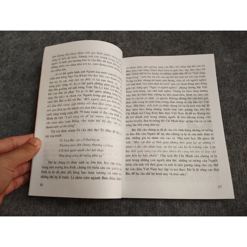 NHỮNG BÀI ĐOẠT GIẢI TẠI HỘI THI "KỂ CHUYỆN VỀ TẤM GƯƠNG ĐẠO ĐỨC HỒ CHÍ MINH" 697792