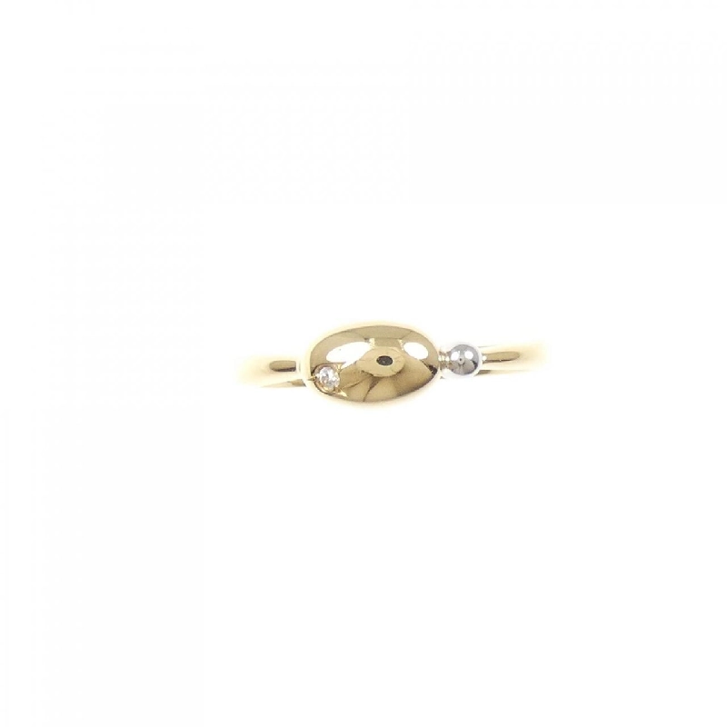 Nhẫn kim cương K18YG/PT900 0.01CT - Hàng hiệu Authentic 853912