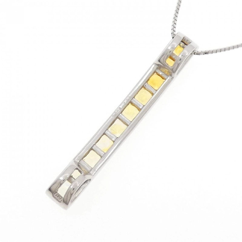 K18WG Sapphire Necklace 2.56CT - Hàng hiệu Chính hãng 862552