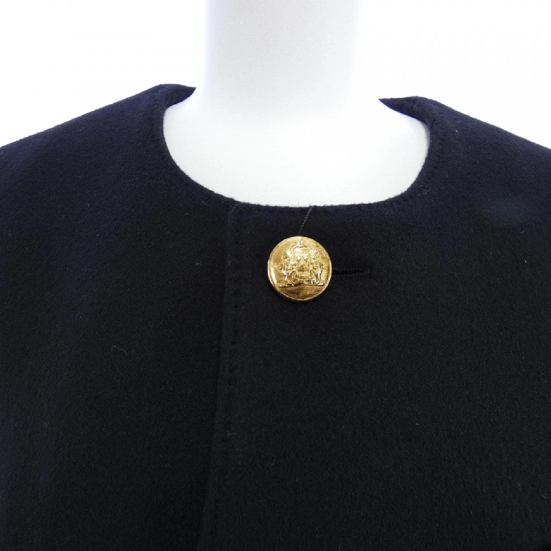 Áo khoác không cổ CELINE SPENCER CAPTAIN JACKET 2V75F6700 634165