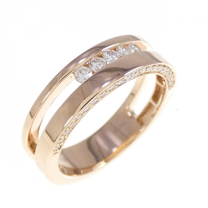 Nhẫn kim cương K18PG 0.22CT 671127