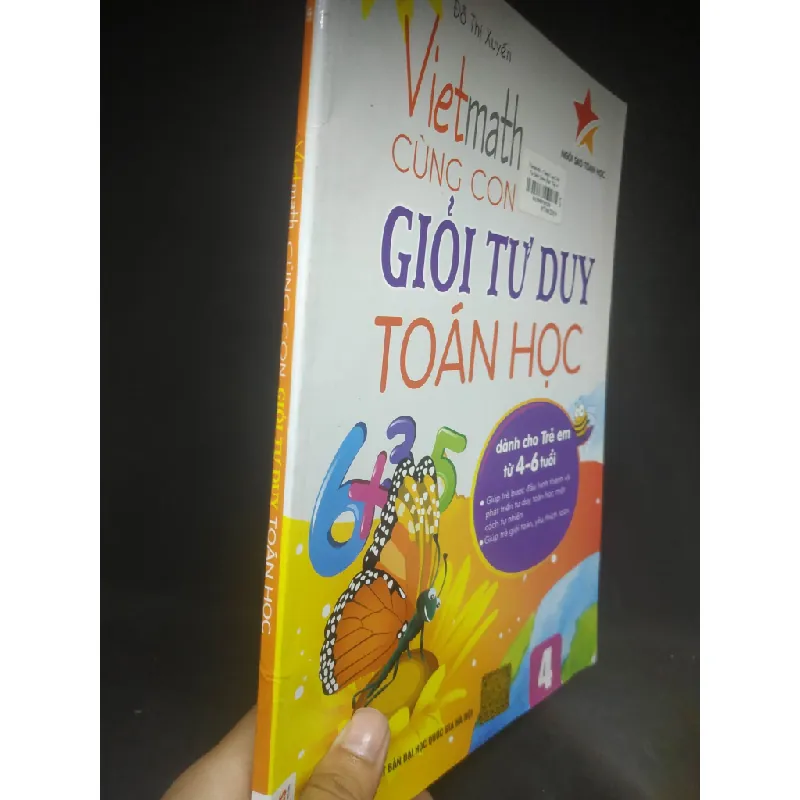 [Sách Cũ SCGR] Vietmath cùng con giỏi tư duy toán học mới 90% HCM1203 676001