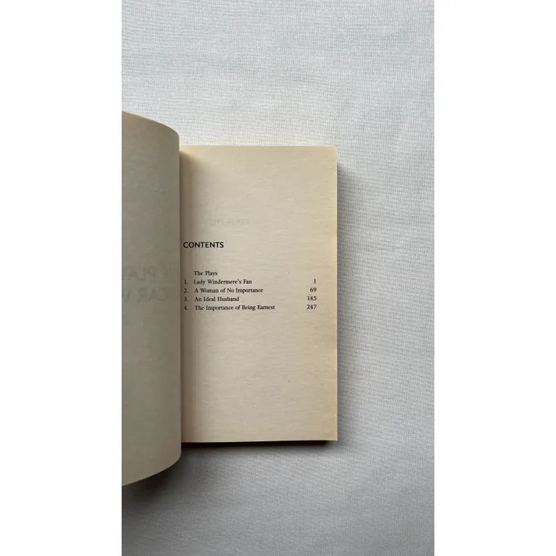 The Plays of Oscar Wilde - Oscar Wilde 793122