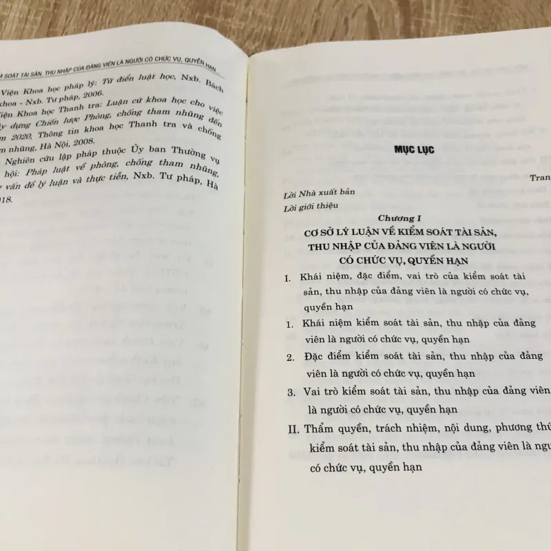 KIỂM SOÁT TÀI SẢN, THU NHẬP CỦA ĐẢNG VIÊN LÀ NGƯỜI CÓ CHỨC VỤ, QUYỀN HẠN 976680