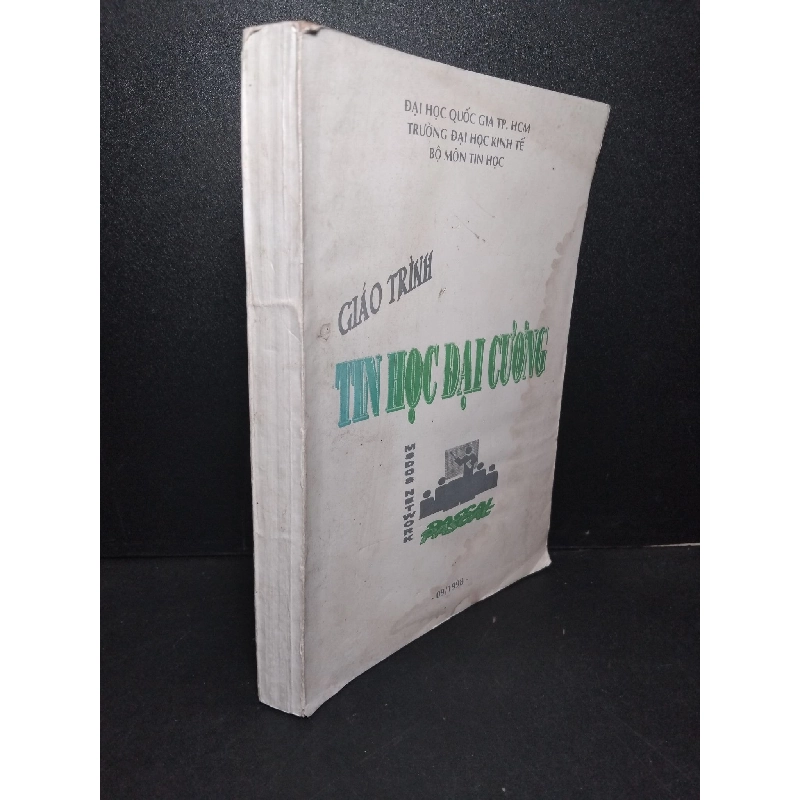 Giáo trình tin học đại cương mới 70% bẩn bìa, có vệt nước, ố vàng 1998 Nhiều tác giả HCM2103 GIÁO TRÌNH, CHUYÊN MÔN 918629