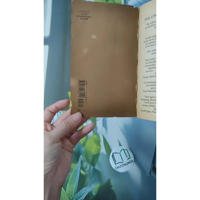 [MIỄN PHÍ BỌC SÁCH] The Upside of Irrationality - Dan Ariely 1027174