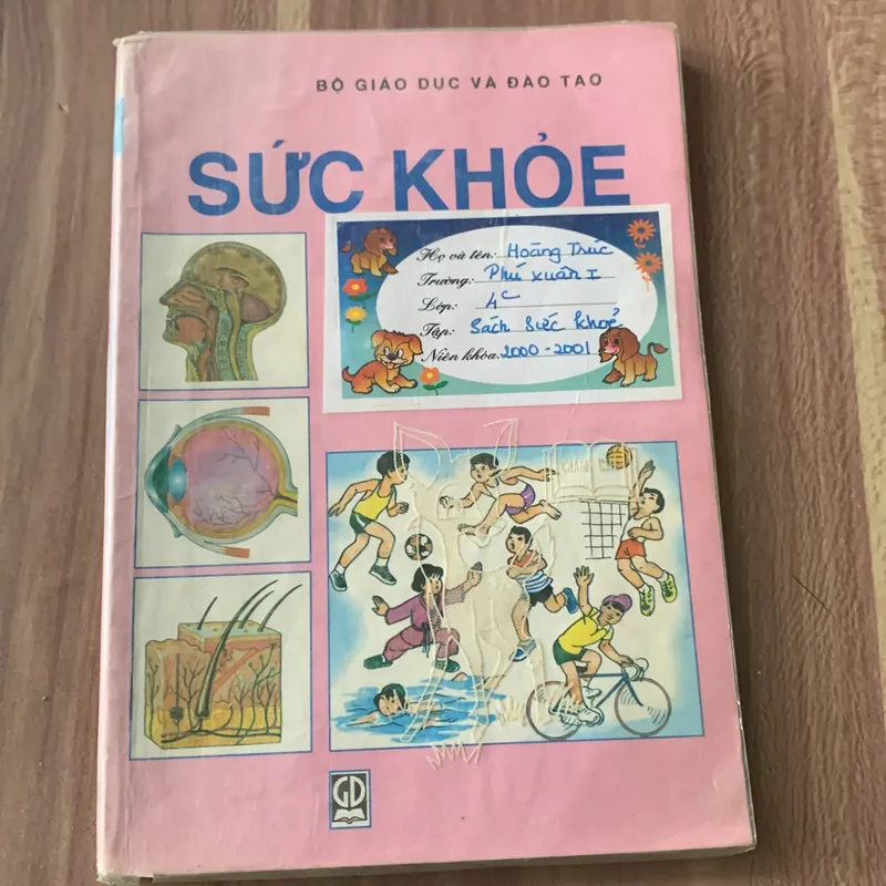 Sách giáo khoa: Sức khoẻ 4, in năm 1998 640719