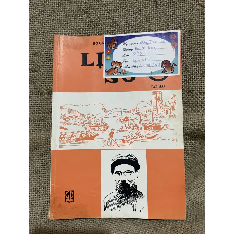 Sách giáo khoa xưa - lịch sử 8 748151