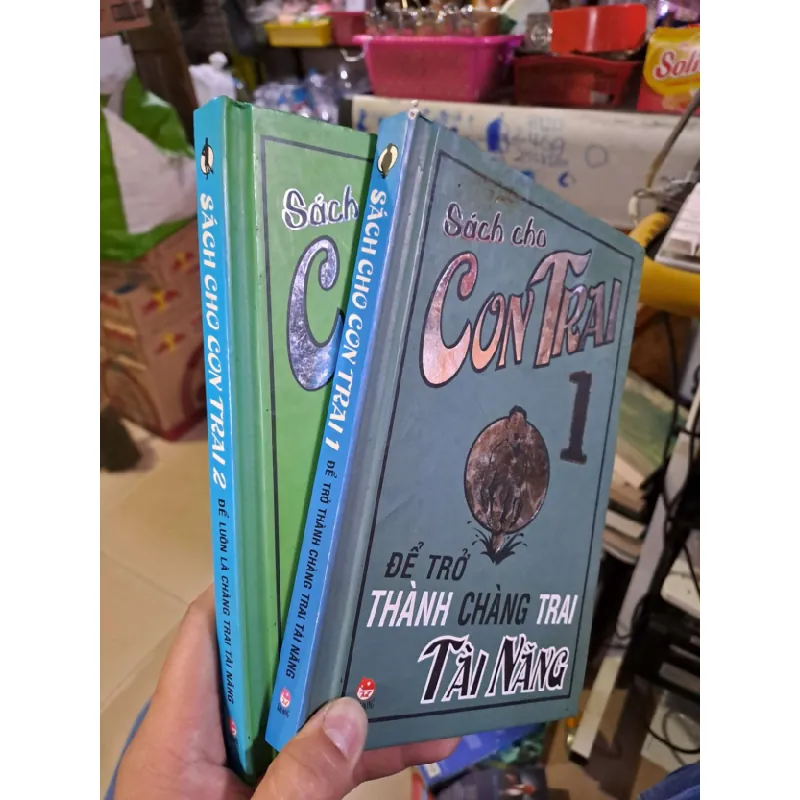 [Sách Cũ SCGR] Sách cho con trai để trở thành chàng trai tài năng (2 tập) KỸ NĂNG HCM1008 678149