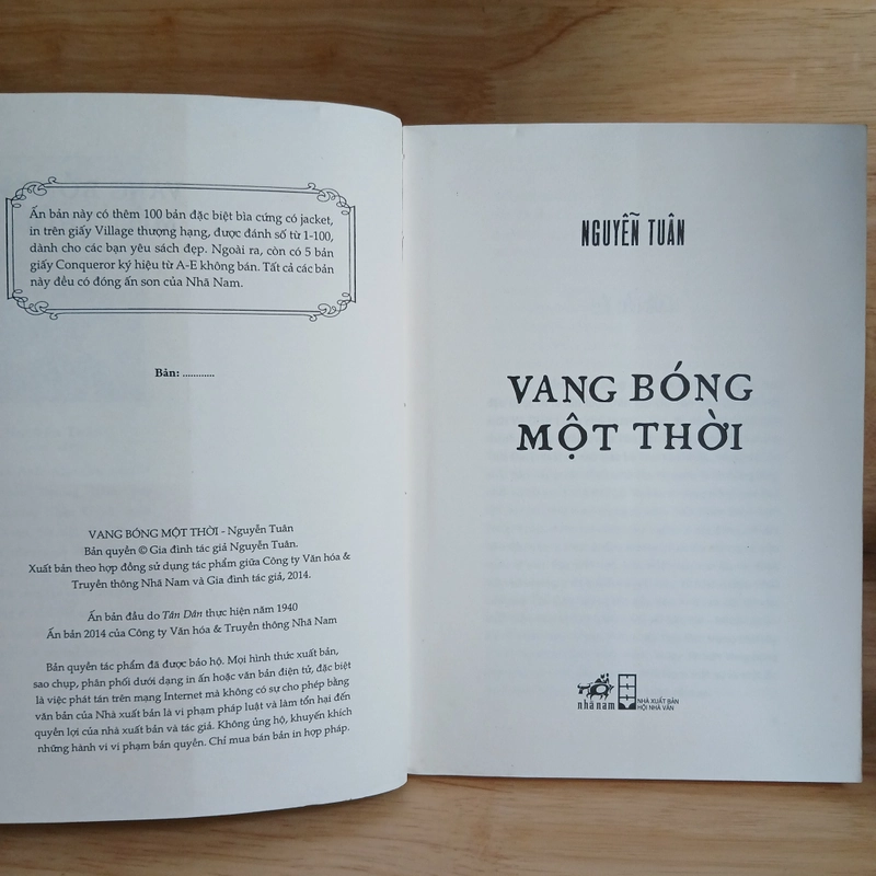 Việt Nam Danh Tác ▪︎ Vang Bóng Một Thời - Nguyễn Tuân 391315