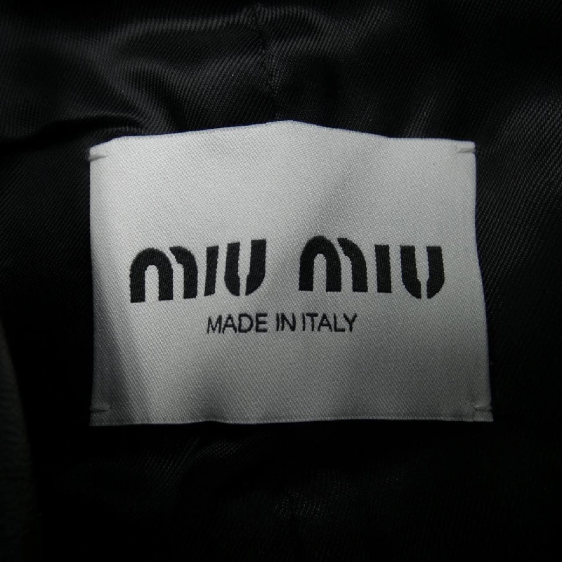 MIU MIU MPG483 S000 1395 Áo khoác da 630740