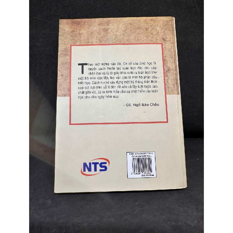 [Phiên Chợ Sách Cũ] Cơ Sở Của Hình Học, Mới 80% (ố vàng), 2016 - Euclid H1604-SBM-1 1019538