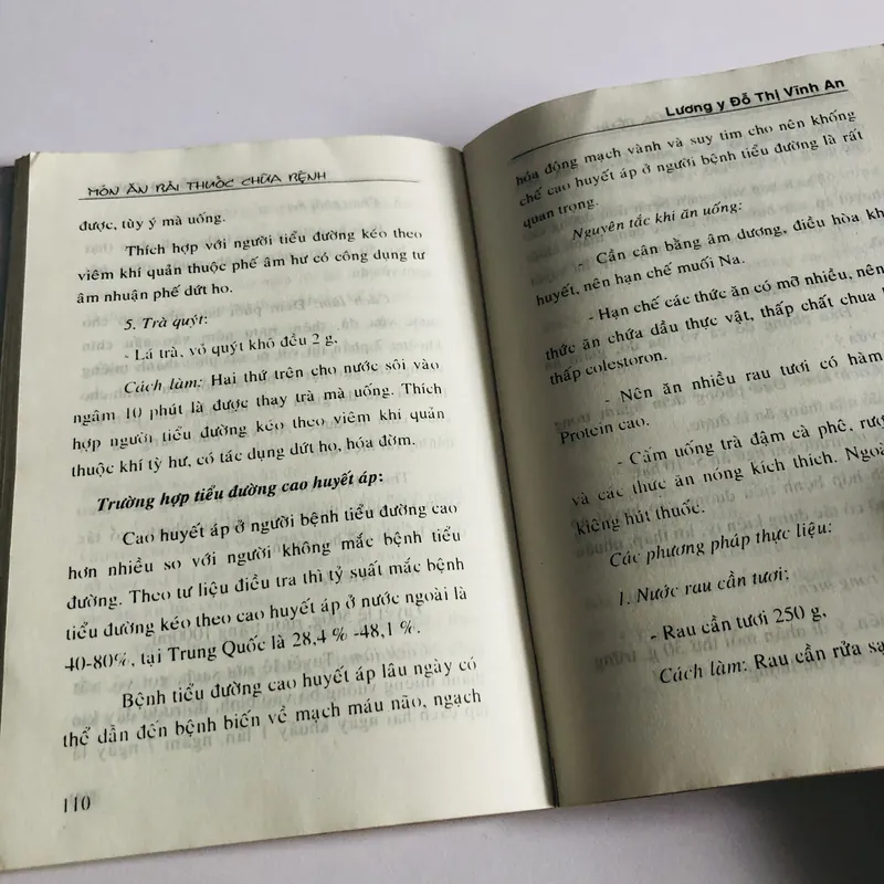 MÓN ĂN BÀI THUỐC CHỮA TRỊ HỮU HIỆU CÁC BỆNH THÔNG THƯỜNG ( Lương y Vĩnh An) 693785