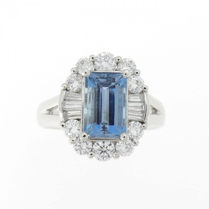 Nhẫn Aquamarine PT900 1.17CT 668158