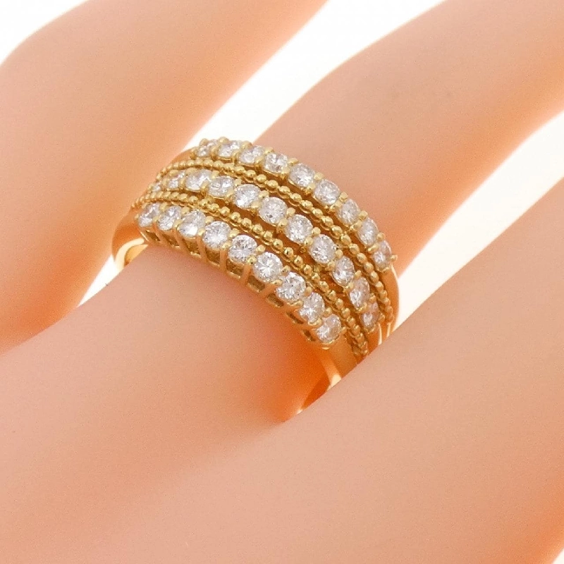 Nhẫn kim cương K18YG 0.71CT - Hàng hiệu Authentic 854372