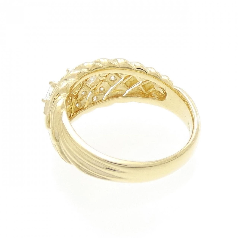 Nhẫn kim cương K18YG 0.54CT 670946