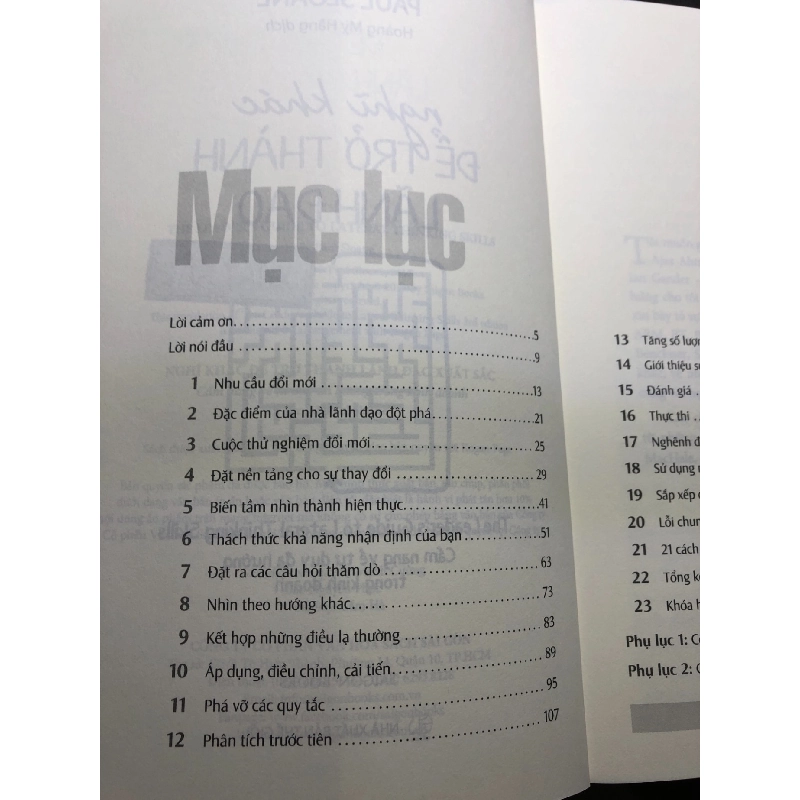 Nghĩ khác để trở thành lãnh đạo xuất sắc 2019 mới 85% bẩn nhẹ mộc sách Paul Sloane HPB1308 QUẢN TRỊ 916648