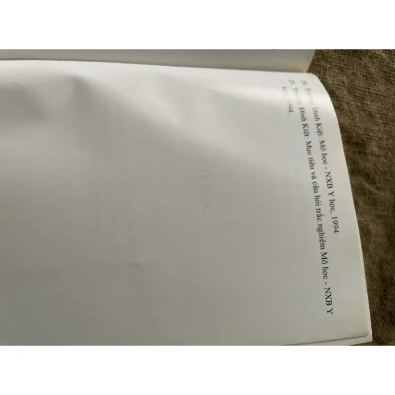 Mô học, sách y, khổ lớn 240 trang  791883