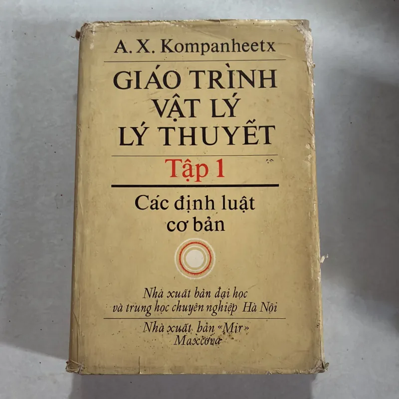 Giáo trình vật lý lý thuyết Tập 1: Các định luật cơ bản - 1980s 800994