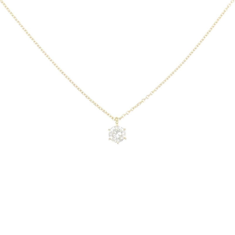 Dây chuyền kim cương K18YG 0.301CT G SI2 Tốt - Hàng hiệu Chính hãng 874873