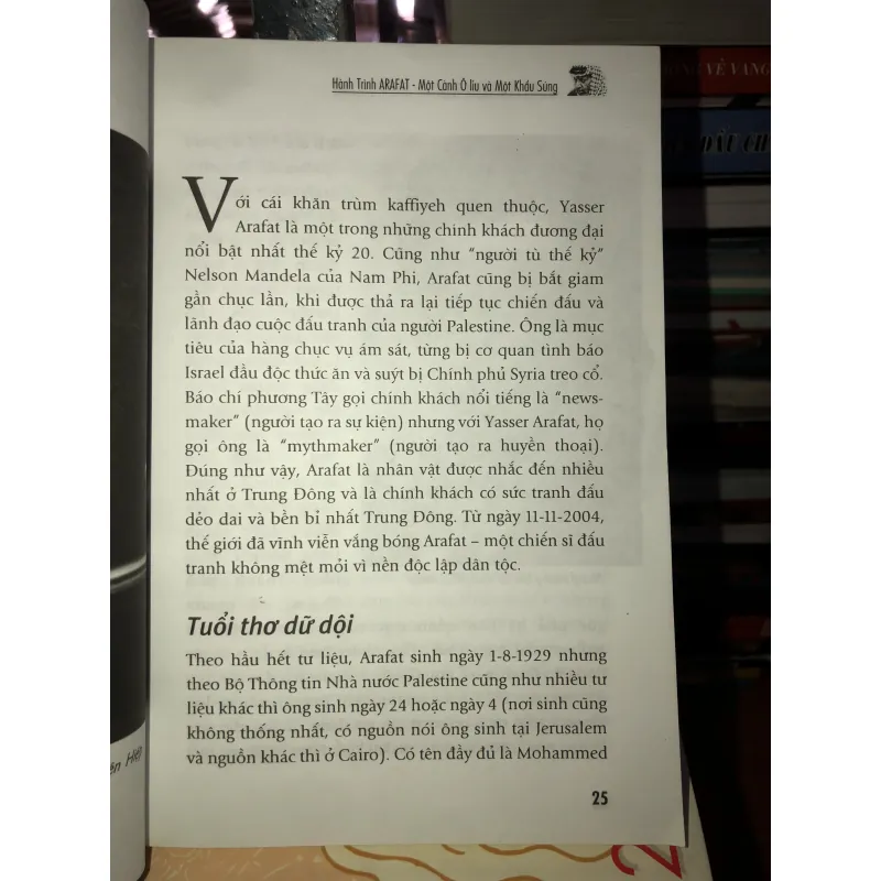 Bí mật một huyền thoại - Arafat Một đời tự do - Mạnh Kim và Nguyễn Văn Phước  777145