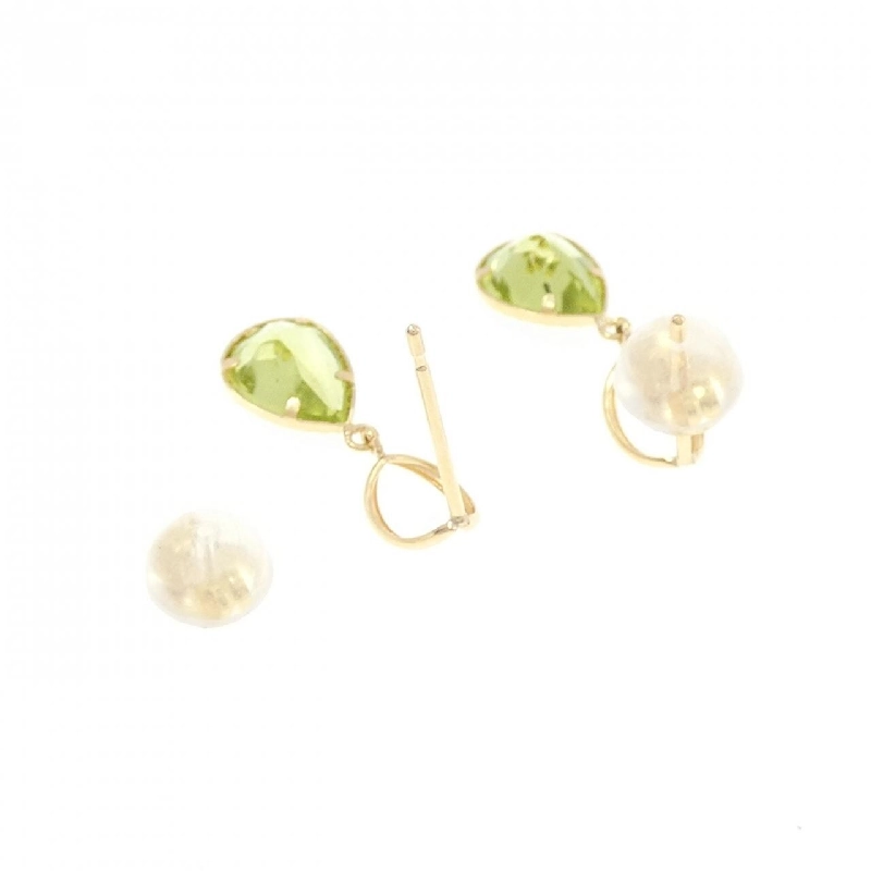 K18YG Peridot Bông tai - Hàng hiệu Chính hãng 871663