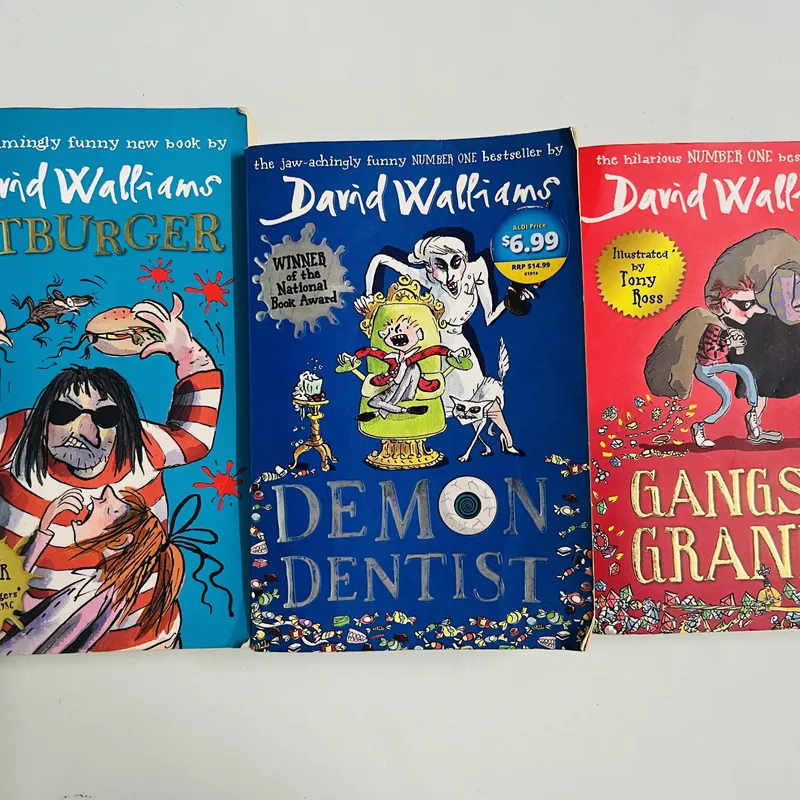 Bộ 3 tác phẩm thiếu nhi nổi tiếng của David Walliams 570975