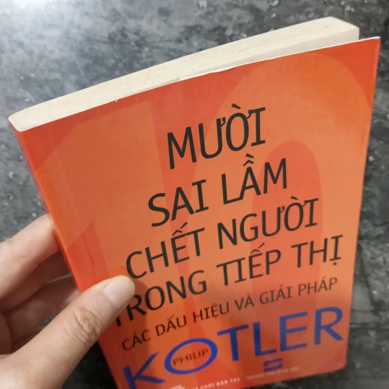 (Sách Marketing) Sách 10 Sai Lầm Chết Người Trong Tiếp Thị 1019912