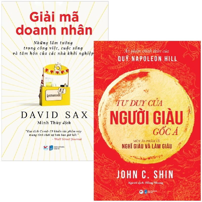 Combo Sách Giải Mã Doanh Nhân + Tư Duy Của Người Giàu Gốc Á (Bộ 2 Cuốn) (2021) - David Sax, John C Shin 743316