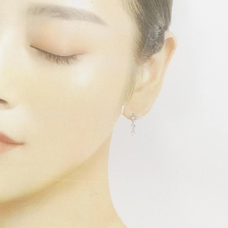 K18WG Bông tai kim cương 0.18CT - Hàng hiệu Chính hãng 869778