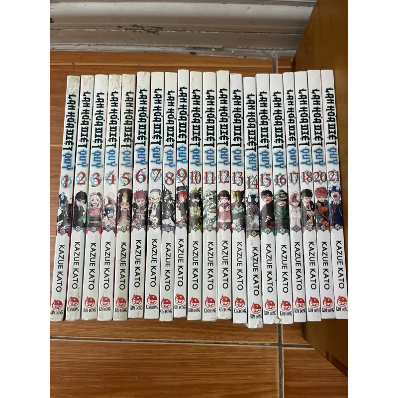 Truyện tranh Lam hoả diệt quỷ 20 quyển 796608