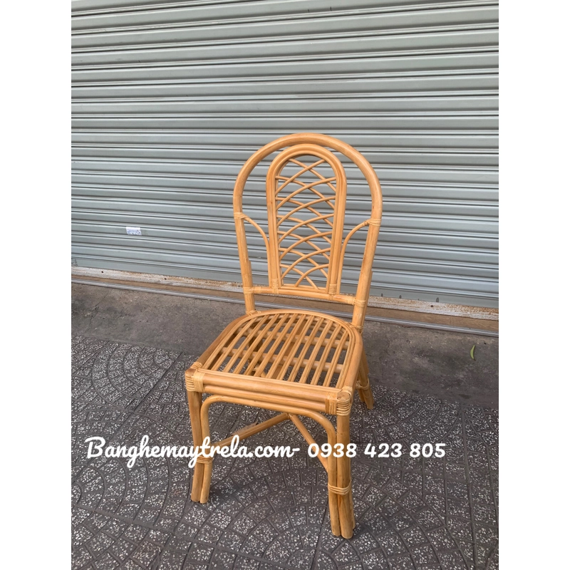 Ghế mây tự nhiên lưng tựa cao 501548