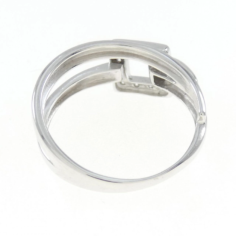 Nhẫn kim cương 750WG 0.08CT 673695