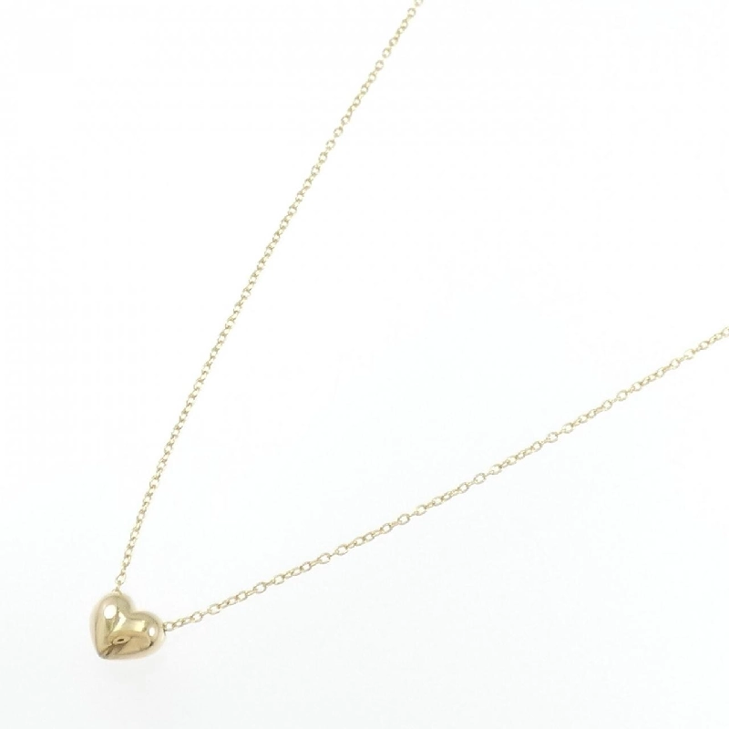 K18YG Dây chuyền hình trái tim - Hàng hiệu Authentic 863977