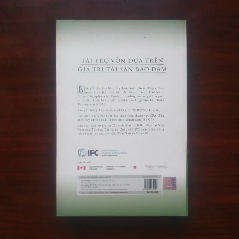 [Sách Kinh Tế Đầu Tư] Tài Trợ Vốn Dựa Trên Giá Trị Tài Sản Bảo Đảm (Gregory F. Udell) 925486