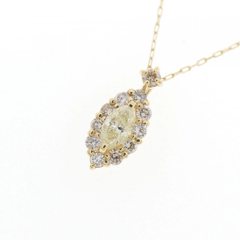 Dây chuyền kim cương K18YG 0.20CT - Hàng hiệu Chính hãng 861385