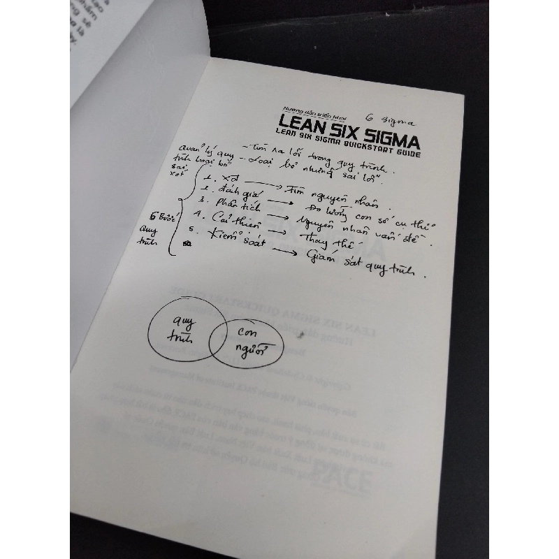 Hướng dẫn triển khai lean six sigma mới 90% ố nhẹ viết trang đầu 2019 HCM2811 Benjamin Sweeney MARKETING KINH DOANH 918061