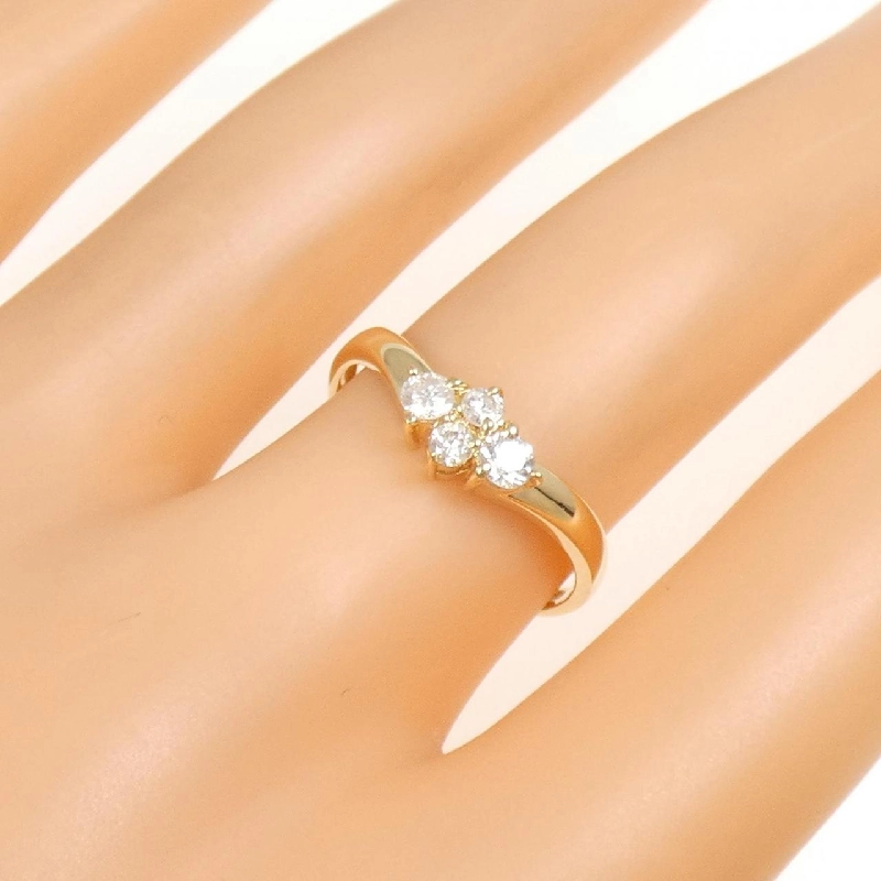 Nhẫn kim cương K18YG 0.30CT - Hàng hiệu chính hãng 849434