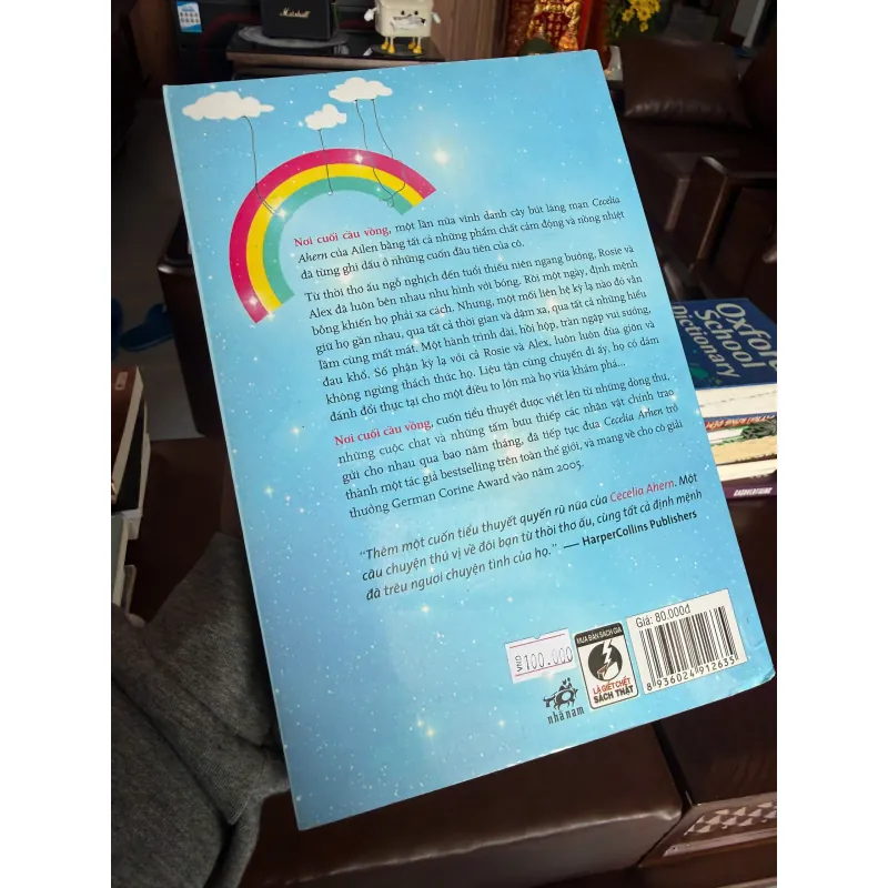 Nơi Cuối Cầu Vồng – Cecelia Ahern | Tiểu thuyết tình cảm chữa lành đầy cảm xúc- K2 994701