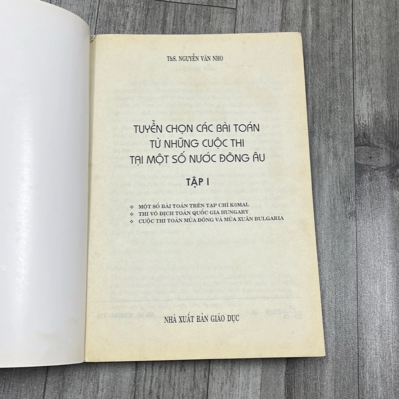 Tuyển chọn các bài toán từ những cuộc thi tại một số nước đông âu. 2b5 529571