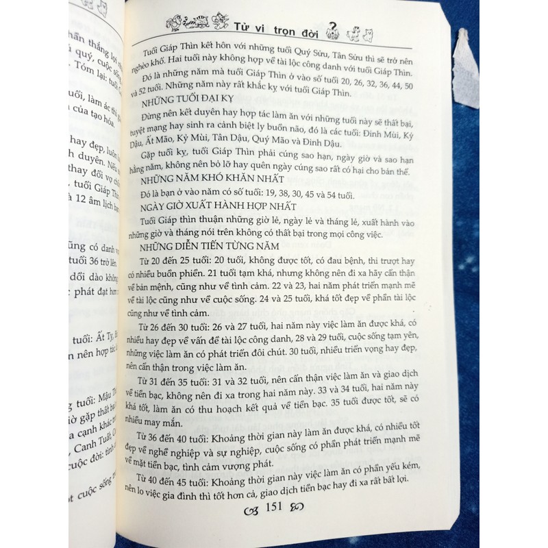 Sách Tử Vi trọn đời ( tra cứu dễ dàng vận số đời ng) 70860